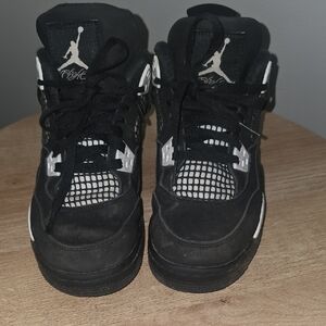 Kids Black and White Sneakers